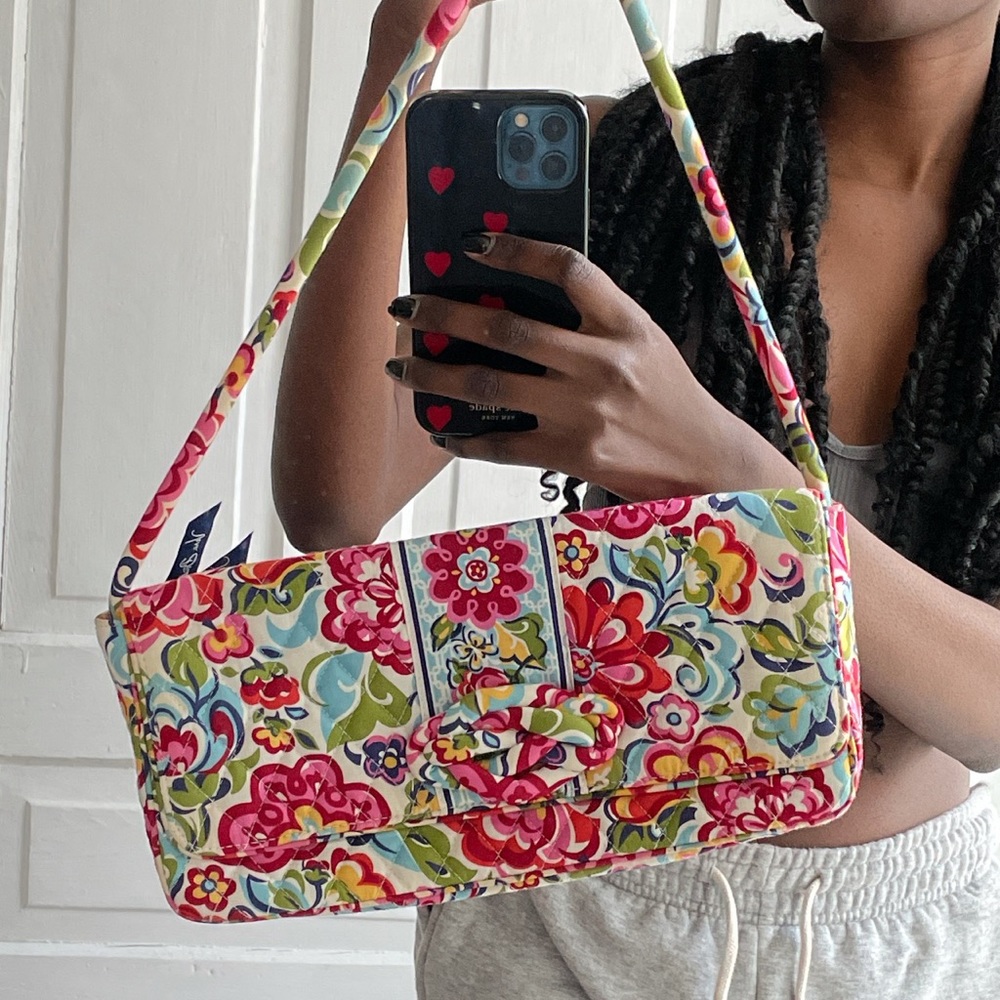 Vera Bradley Hope Garden Knot Just A Clutch Bag